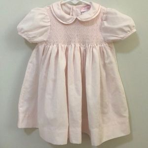 Petit Ami • Pink Smocked Dress